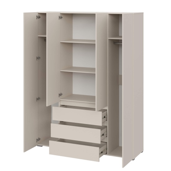 Люмо Шкаф с ящиками 4-х створчатый ШК 05