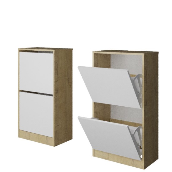 Обувница 2 ящика Твист Лайт 