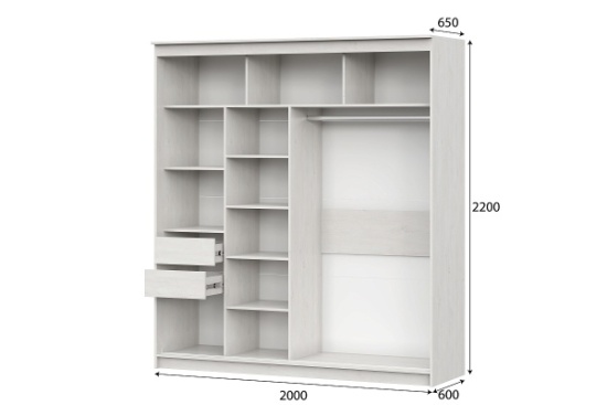 Шкаф-купе №25 (2,0 м)