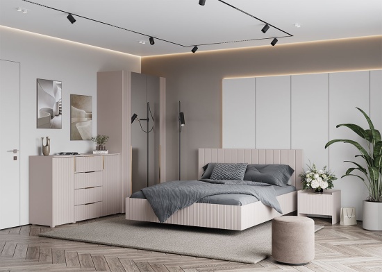 Спальня "Тефия" фасады МДФ