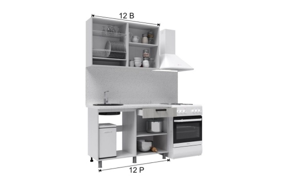 Кухня Нагано 1,2м (без столешницы)