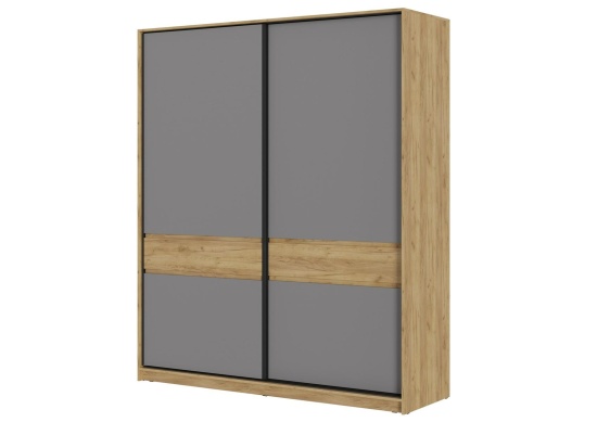 Дуб Крафт золотой / Шифер серый