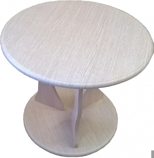 Стол журнальный круглый Эвкалипт