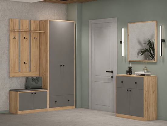 Секция с вешалкой ДЕНВЕР