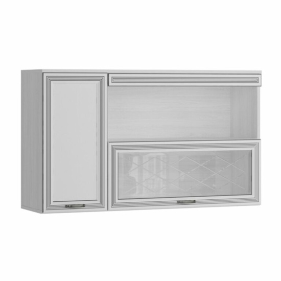 ясень анкор светлый патина серебро