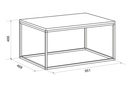 СТОЛ ЖУРНАЛЬНЫЙ "СТИЛЬ 1"