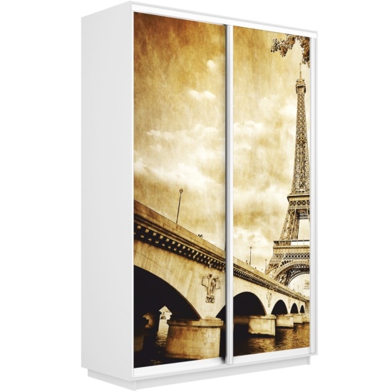 Шкаф-купе Экспресс с Фотопечатью 1400 х 2200 х 600 Париж