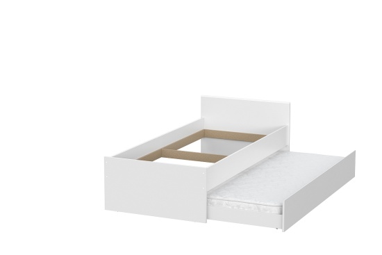 Токио Кровать одинарная (0,9х2,0) + основание ЛДСП(SV)