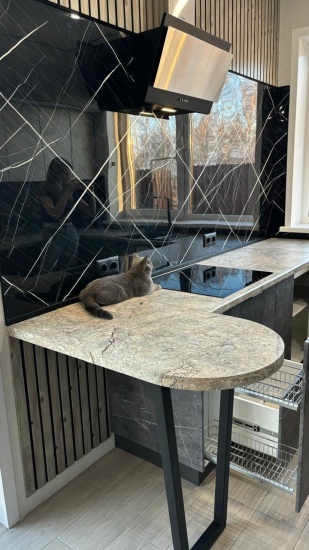 Опора барная Лофт 820мм (высота вровень с другими столами)