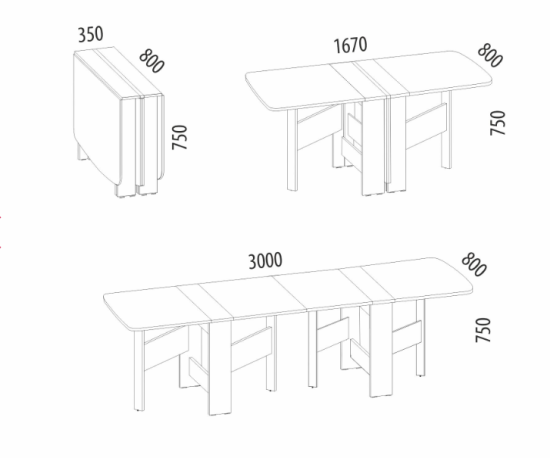 Стол-книжка Колибри 13