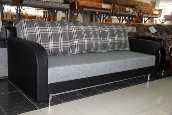 Диван Евро книжка Меллиса с боковинами ППУ