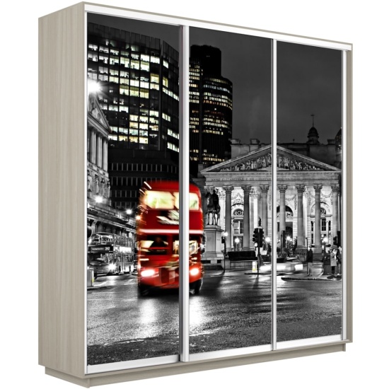 Шкаф-купе Экспресс с Фотопечатью 1800 х 2200 х 600 Ночной Лондон