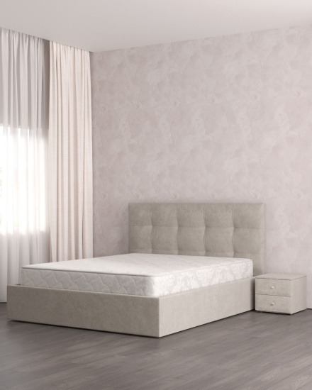 Кровать Верона 1600 велюр