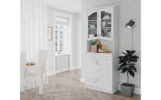 Буфет Прованс-08 Клен бирюза