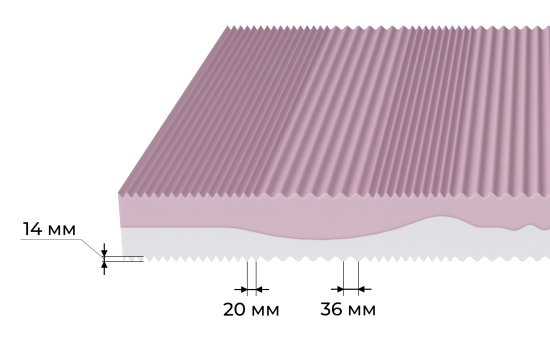 Матрац Fi ERGO 2000х2000