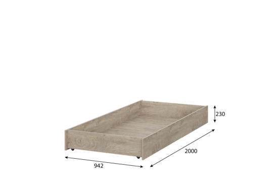 Кровать выкатная 900 (кр2) АБ "Этна"