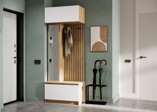 Модульная прихожая Бостон Лайт