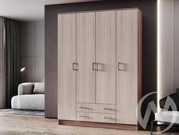 Шкаф Квадро ЭРА Венге/Сосна Лоредо