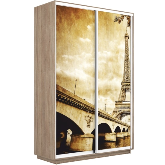 Шкаф-купе Экспресс с Фотопечатью 1400 х 2200 х 600 Париж