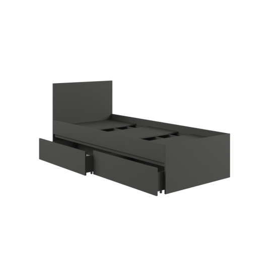 КРОВАТЬ С ЯЩ. К 0,9М МАДЕРА