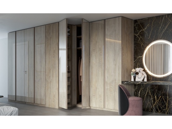 Гардеробная Этна Лак (Модульная)