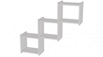 Полки на стену купить в Новосибирске — недорогие деревянные угловые ...