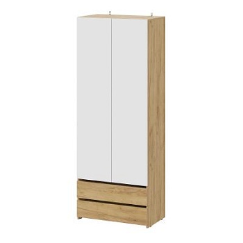 "Абрау" Шкаф двухстворчатый (с ящиками)