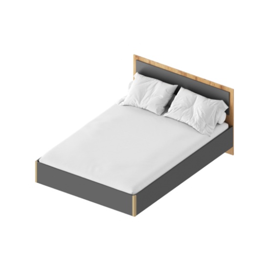 Стил Кровать 140 с подъемным механизмом