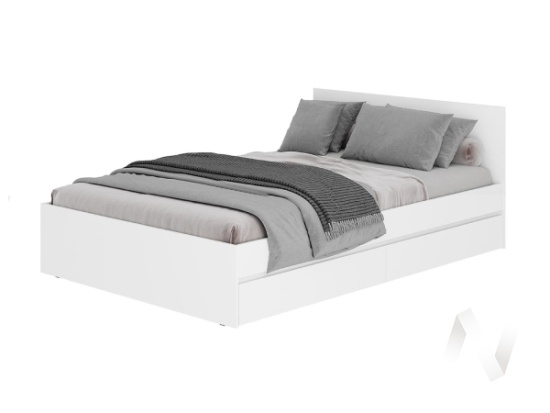 Кровать 1,2 КР-07 МС Симпл+настил ЛДСП