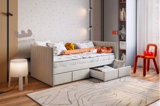 Кровать с ящиками Твикс (Софа) 90х200