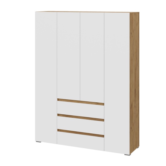 Люмо Шкаф с ящиками 4-х створчатый ШК 05