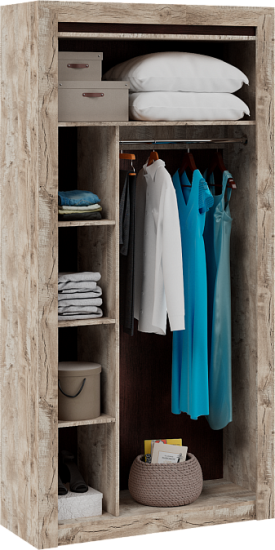 Хилтон Шкаф 2х створчатый (440)