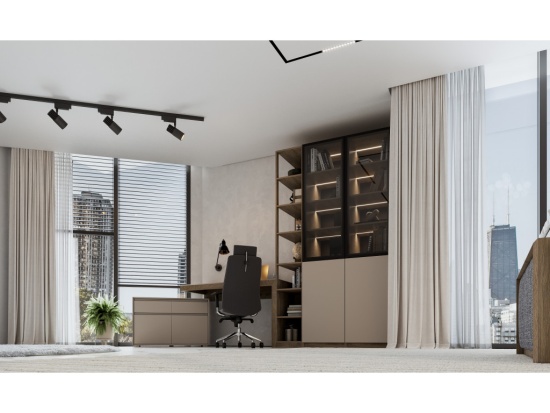 Гардеробная Этна Кашемир (Модульная)