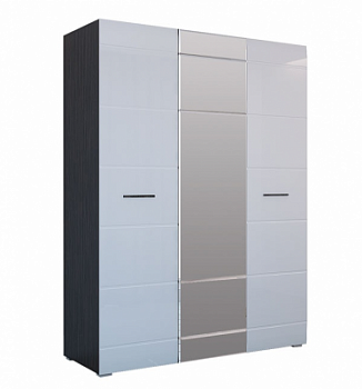 Шкаф 3-х дв. Ненси с зеркалом