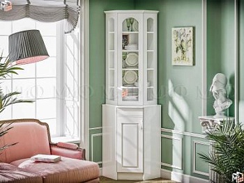 БУФЕТ КОНСТАНЦИЯ УГЛОВОЙ (БЕЛЫЙ)