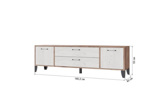 Тумба ТВ Парус 13 дуб