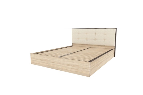 Кровать "Лирика" (1,4м.) ЛК-2+Ортопед на ножках