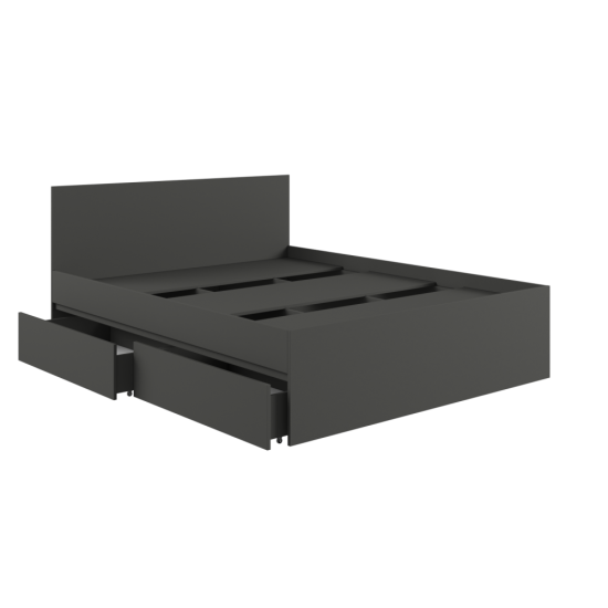 КРОВАТЬ С ЯЩ. К1.6М МАДЕРА