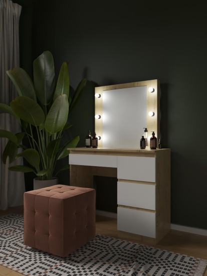 Туалетный столик  Твист с зеркалом