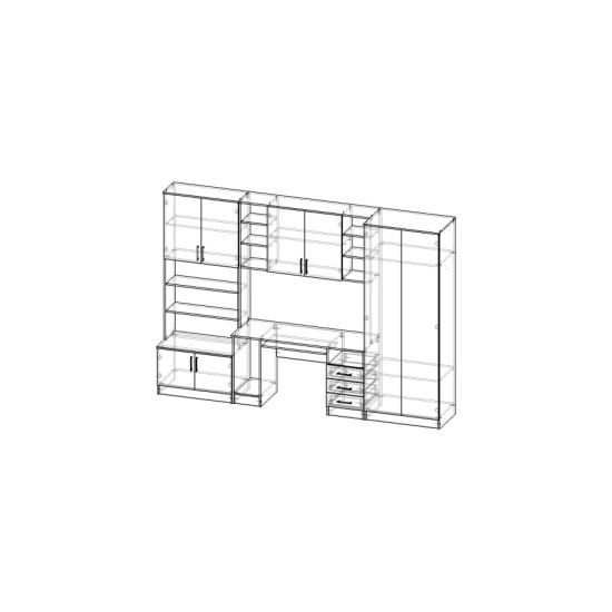 Детская Студент Люкс МДФ (Лицей)