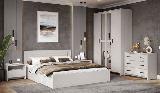  Спальни МСП-1 Анкор светлый