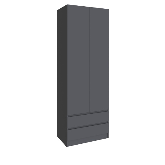 Шкаф Мадрид 0.8м с 2 ящиками без ручек