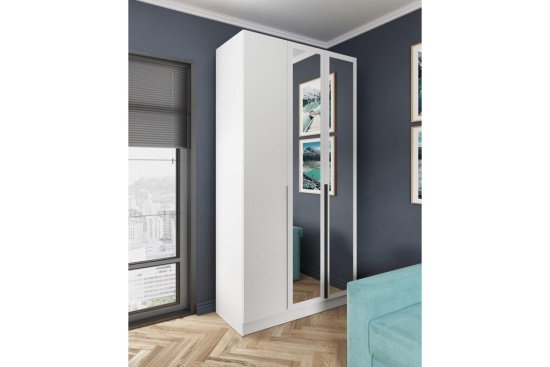 Шкаф 1,2 с зеркалом " Мадрид" 