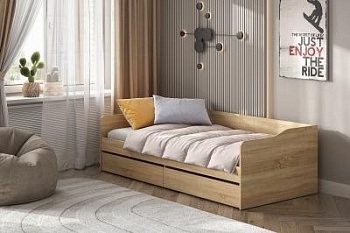 Кровать «КР 1» серия 2 + основание ЛДСП (SV)